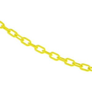 yellow safety chain
