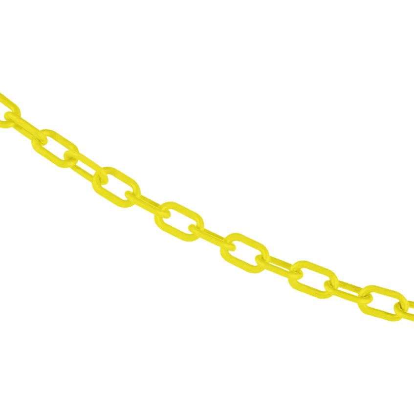 yellow safety chain